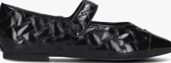 zwarte kurt geiger london ballerina's orbit