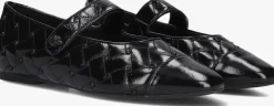 zwarte kurt geiger london ballerina's orbit