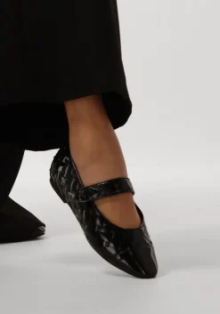 zwarte kurt geiger london ballerina's orbit