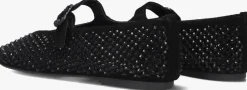 zwarte kurt geiger london ballerina's mayfair ballet flat