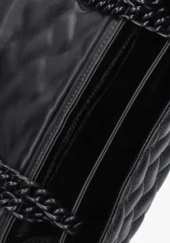 zwarte kurt geiger london schoudertas kensington bag drench