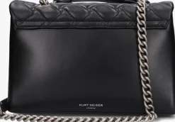 zwarte kurt geiger london handtas kensington x bag