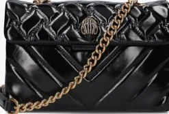 zwarte kurt geiger london schoudertas kensington bag e