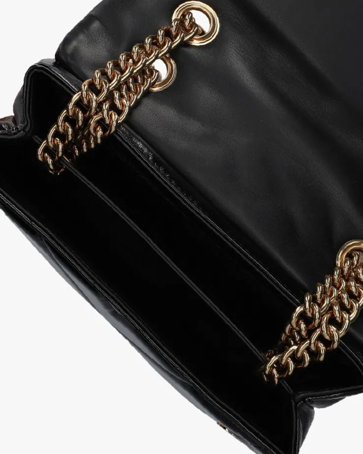 zwarte kurt geiger london schoudertas kensington bag e