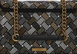 zwarte kurt geiger london schoudertas kensington bag