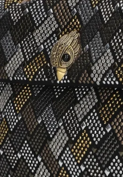 zwarte kurt geiger london schoudertas kensington bag