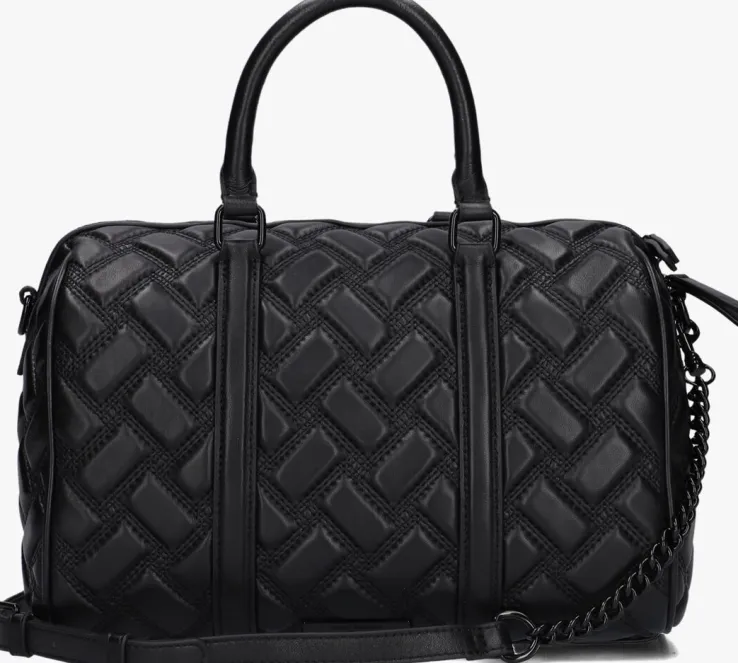 zwarte kurt geiger london schoudertas kensington boston dr