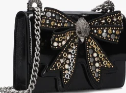 zwarte kurt geiger london handtas bow small shoreditch