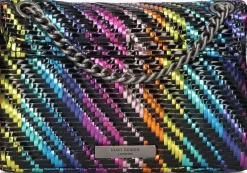 zwarte kurt geiger london schoudertas mini kensington bag