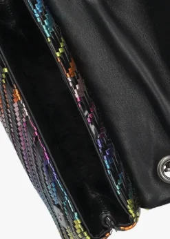zwarte kurt geiger london schoudertas mini kensington bag