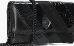 zwarte kurt geiger london schoudertas kensington chain w l