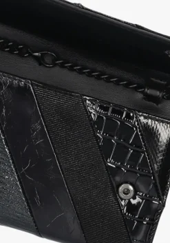 zwarte kurt geiger london schoudertas kensington chain w l