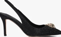 zwarte kurt geiger london slingbacks belgravia high