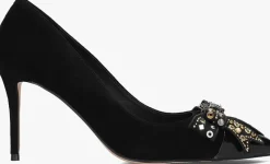 zwarte kurt geiger london pumps belgravia stud bow