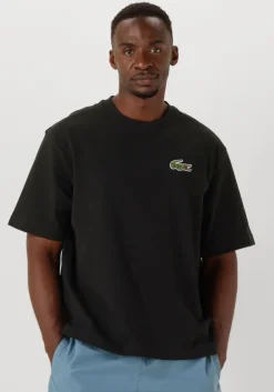 zwarte lacoste t-shirt cotton t-shirt