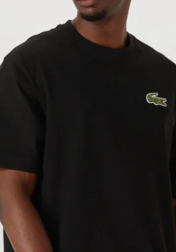 zwarte lacoste t-shirt cotton t-shirt