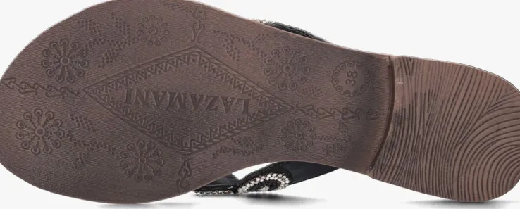 zwarte lazamani teenslippers 75.451