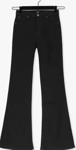 zwarte lee straight leg jeans breese flare