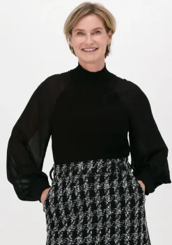 zwarte levete room blouses othea 7 blouse