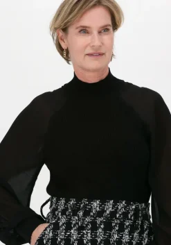 zwarte levete room blouses othea 7 blouse