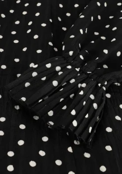 zwarte levete room midi jurk pam 1 dress