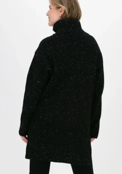 zwarte levete room mini jurk oleen 1