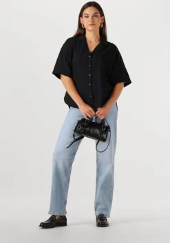 zwarte liebeskind schoudertas nika satchel s