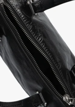 zwarte liebeskind schoudertas nika satchel s