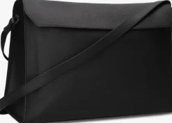 zwarte liebeskind schoudertas lora small pebble shoulderbag m