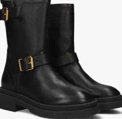 zwarte lina locchi biker boots l1316