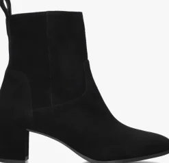 zwarte lina locchi enkellaarsjes 8543