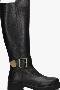 zwarte lina locchi enkellaarsjes v66