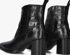 zwarte lina locchi enkellaarsjes 30731