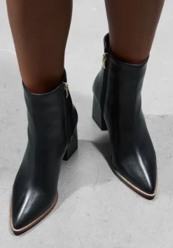 zwarte lina locchi enkellaarsjes 46994