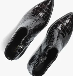 zwarte lina locchi enkellaarsjes at 152