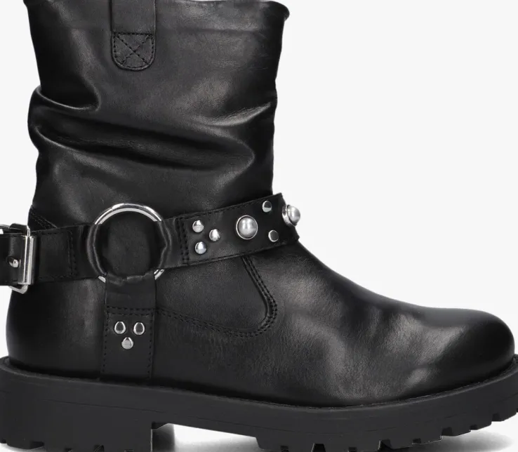 zwarte lina locchi enkellaarsjes lein-34