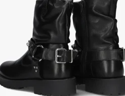 zwarte lina locchi enkellaarsjes lein-34