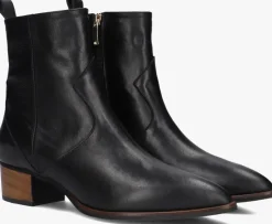 zwarte lina locchi enkellaarsjes 3231