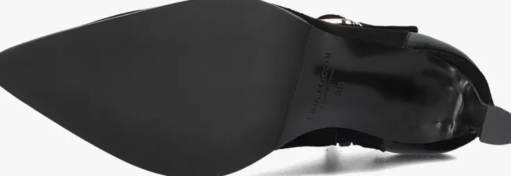 zwarte lina locchi enkellaarsjes av 131