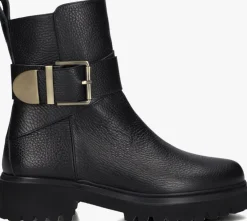 zwarte lina locchi enkellaarsjes v59