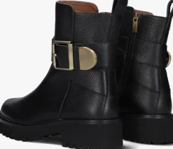 zwarte lina locchi enkellaarsjes v59