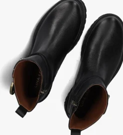 zwarte lina locchi enkellaarsjes v59