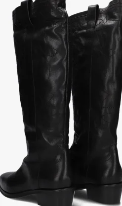 zwarte lina locchi hoge laarzen at40