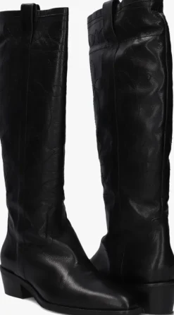 zwarte lina locchi hoge laarzen at40