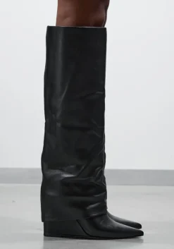 zwarte lina locchi laarzen se001