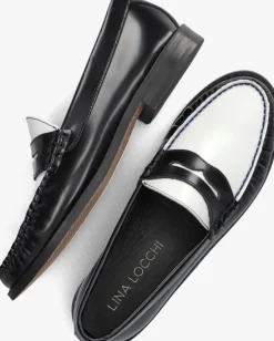 zwarte lina locchi loafers l1356