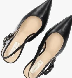 zwarte lina locchi slingbacks au263m