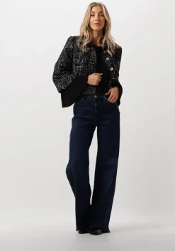 zwarte liu jo blouses blusa balze