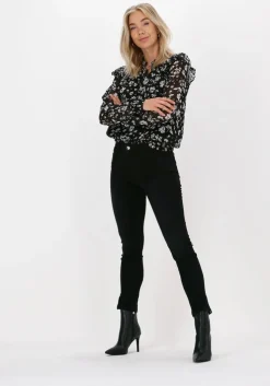 zwarte liu jo blouses tunica ts nav