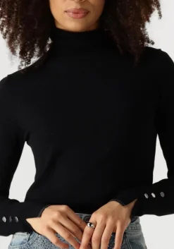 zwarte liu jo coltrui ecs maglia chiusa m/l 1